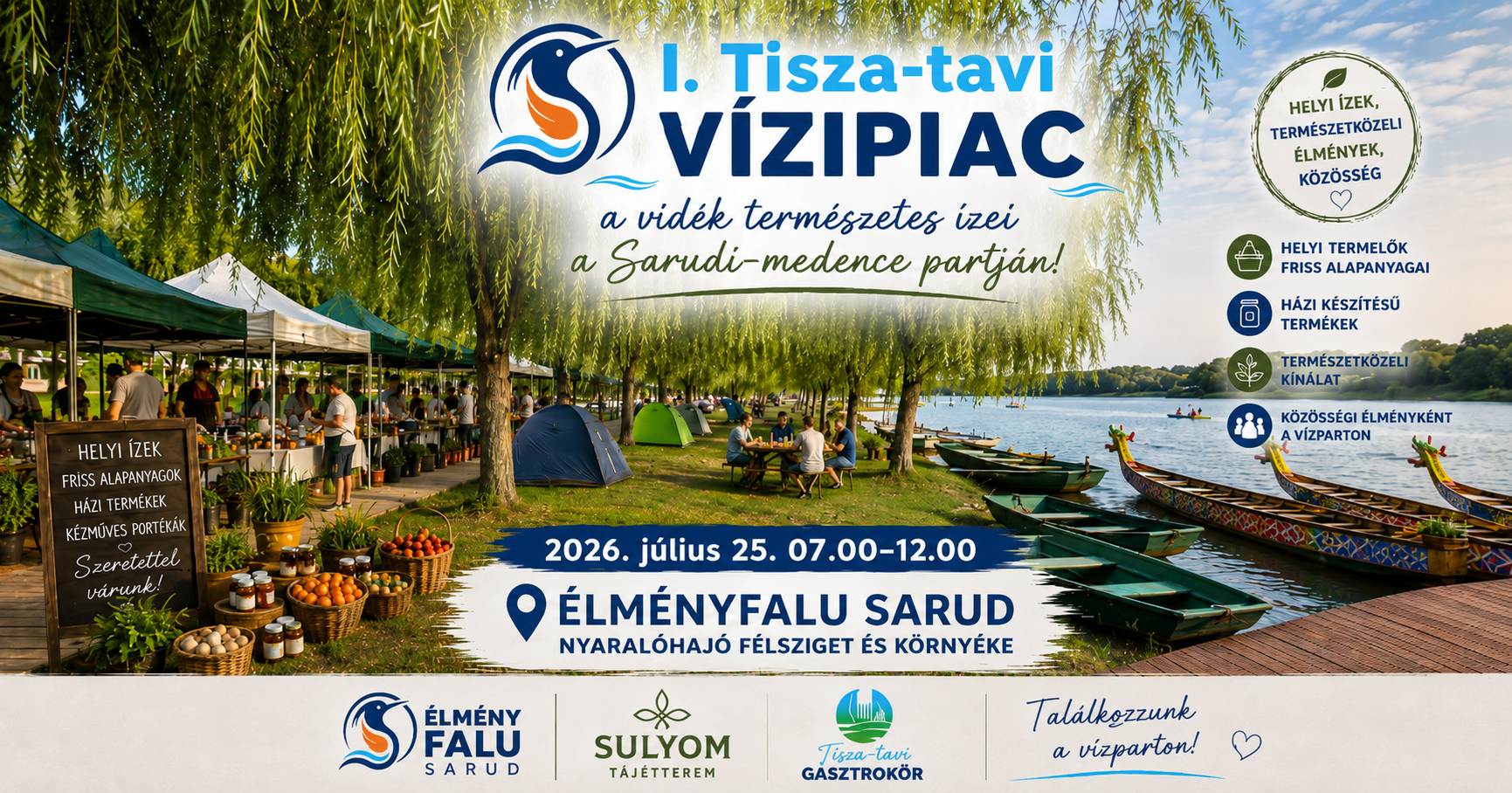 I. Élményfalu Vízipiac, Sarud